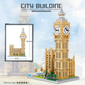 Model Big Ben Assembled Building Blocks Miniature High Difficulty Small Particle Toy