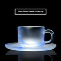 Glass Coffee Cup Crystal Coffee Appliance