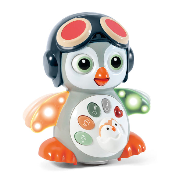 Electric Universal Light Music Swing Dancing Penguin Toys