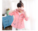 Girls autumn and winter windbreaker jacket