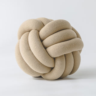 Buy apricot-acrylic Knotted pillow