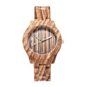 Bamboo Pattern Fashion Numbers Creative Men's And Women's Watches