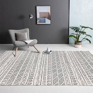 Buy moroccan-white Nordic Carpet Living Room Coffee Table Blanket Modern Minimalist Bedroom