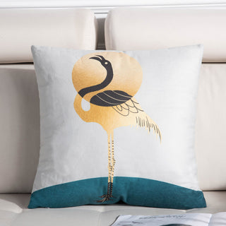 Buy sunrise-crane Sofa Hugging Pillow Cover Nordic Light Luxury Ins Pillow Bedside Cushion Cover