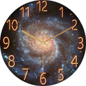 Glass Living Room Wall Clock Quartz Clock Wall Watch