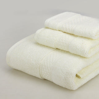 Buy bright-yellow Set of 3 Hotel Home Towel