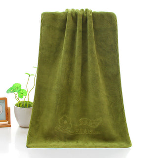 Buy green Microfiber Bath Towels