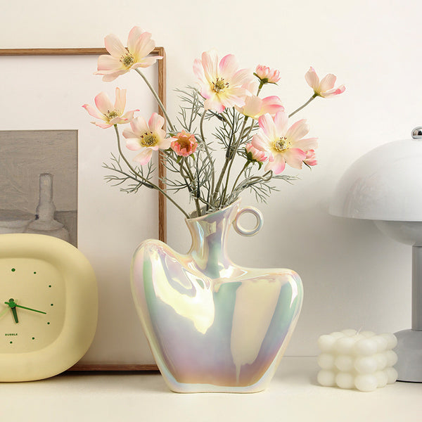 Ceramic Vase In Living Room