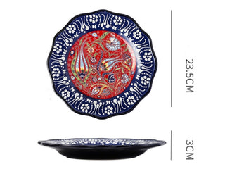 Buy p1 Underglaze Ceramic Tableware Bohemian Household Dishes