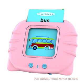 Buy pink-bilingual-version-ge Card Early Education Children&#39;s Enlightenment English Learning Machine