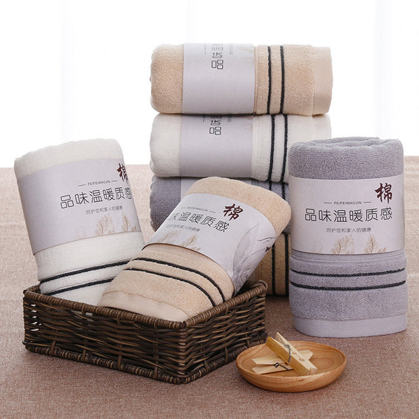 Pure Cotton 32 Strand Double Silk Absorbent Towel Gift Custom Daily Necessities Towel Promotion