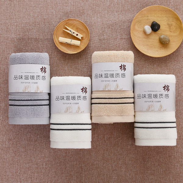 Pure Cotton 32 Strand Double Silk Absorbent Towel Gift Custom Daily Necessities Towel Promotion