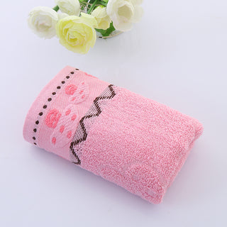 Buy pink Cotton Face Towel