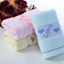 Caring pure cotton face towel