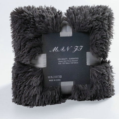 Plush Blanket Double-layer Blanket Multifunctional