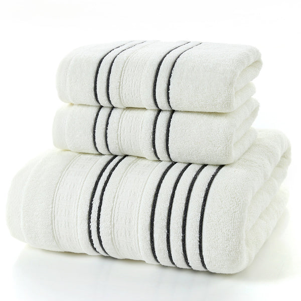 3 Piece Household Pure Cotton Bath Towel