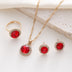 CK0372 Red Set Of 3