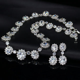 Buy white Two AAA set of jewelry sets