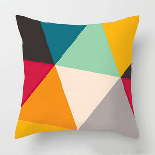 Buy bcr-zt008204 Geometric Abstract Living Room Sofa Cushion Cover Waist Support Nap Pillow Back Cushion Pillow Cover