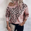 Women's Long-sleeved Sweater Shoulder-baring Sweater