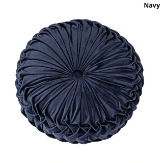 Buy navy-blue Velvet pumpkin mat