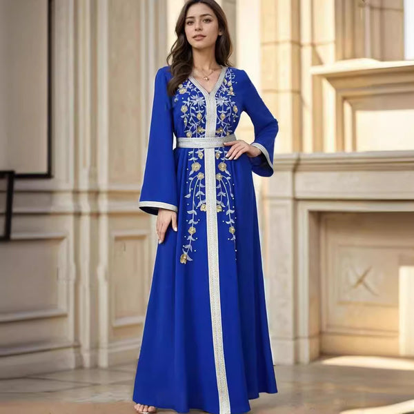 Robe Dress Turkish Women's Polyester