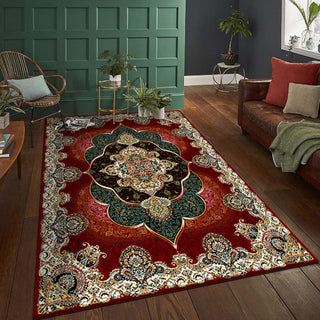 Buy persian8 Vintage Persian Bohemian Living Room Rug Floor Mat