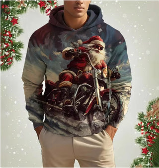 Buy yx4870 Santa Claus Men&#39;s Pattern Sweater