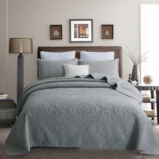 Buy grey Three-piece bed