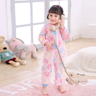 Buy 1style Autumn and winter infant pajamas