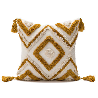 Buy yellow-and-white-pillow Nordic Ins Living Room Sofa Pillow Cases