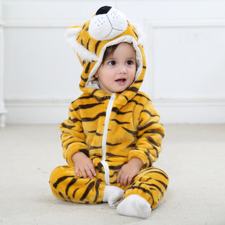 Buy tiger Baby Rompers Winter Autumn Clothes