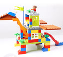 Puzzle building blocks assembly