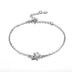 Sliver white bracelet