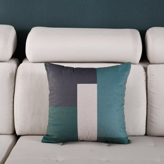 Buy stitching-green Sofa Hugging Pillow Cover Nordic Light Luxury Ins Pillow Bedside Cushion Cover