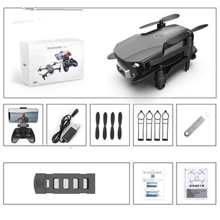 Buy black-4k Folding Drone HD 4K Aerial Photography Mini Quadcopter Toy RC Airplane