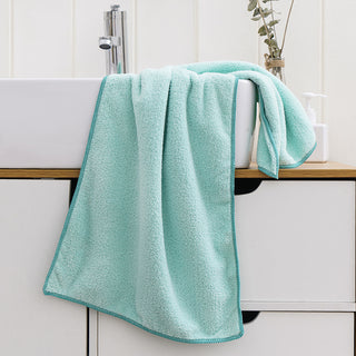 Buy light-green Coral Velvet Soft Towel