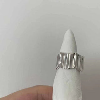 Buy one-texture Cold Personalized Opening Student Temperamental Ring