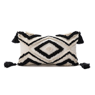 Buy black-and-white-waist-pillow Nordic Ins Living Room Sofa Pillow Cases