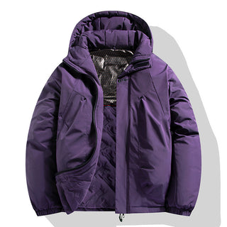 Buy purple Chong Feng Cotton-padded Clothes Couple Men And Women