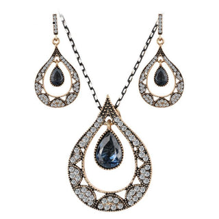 Water Drop Vintage Jewelry Sets