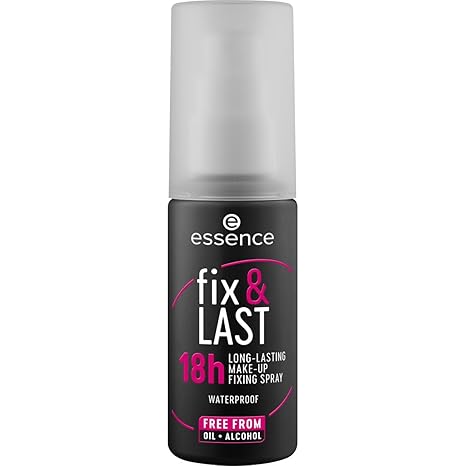 essence | Fix & Last 18H Long-Lasting Makeup Fixing Spray | All-Day Hold & Smudge Proof | Vegan & Cruelty Free Main image