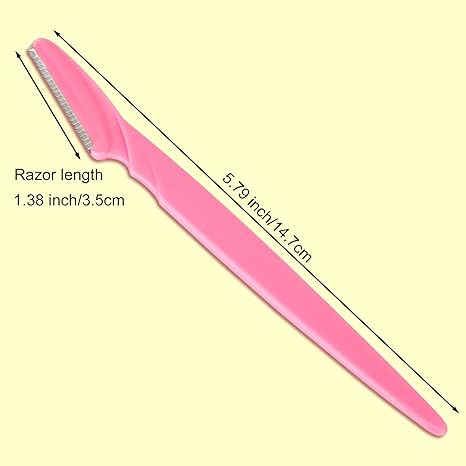 66-Pack Eyebrow & Face Razor for Women & Men – Safe Hair Trimmer with Protective Cover