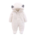 Winter Baby Jumpsuit Newborn Warm Thick Baby Romper