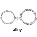 Love Magnet Attracts a Pair Of Male And Female Couple Bracelets
