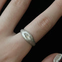 Charm Horus Eye Ring Retro Carved Design