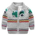 Children's Plush Sweater Thick Knit Cardigan