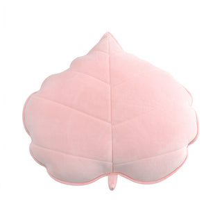 Buy light-pink 3D Heart Leaf Sofa Bed Throw Cushion Cute Kids Room Decoration Outdoor Reliner Chair Back Cushions Modern Home Decor