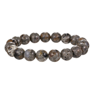 Buy zj12676-10mm Natural Flame Stone Beads Beaded Bracelet