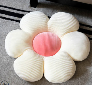 Buy flower-6petals-white Bed and Breakfast Cushion Small Daisy Petal Cushion